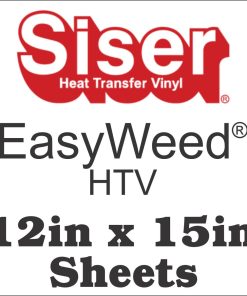 Siser EasyWeed MATTE Black HTV Choose Your Length